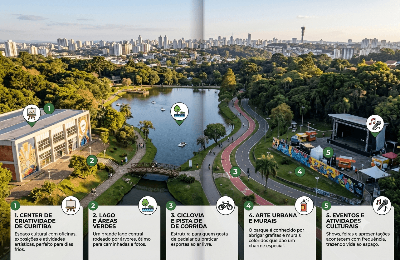 O que fazer em Curitiba: Parque São Lourenço