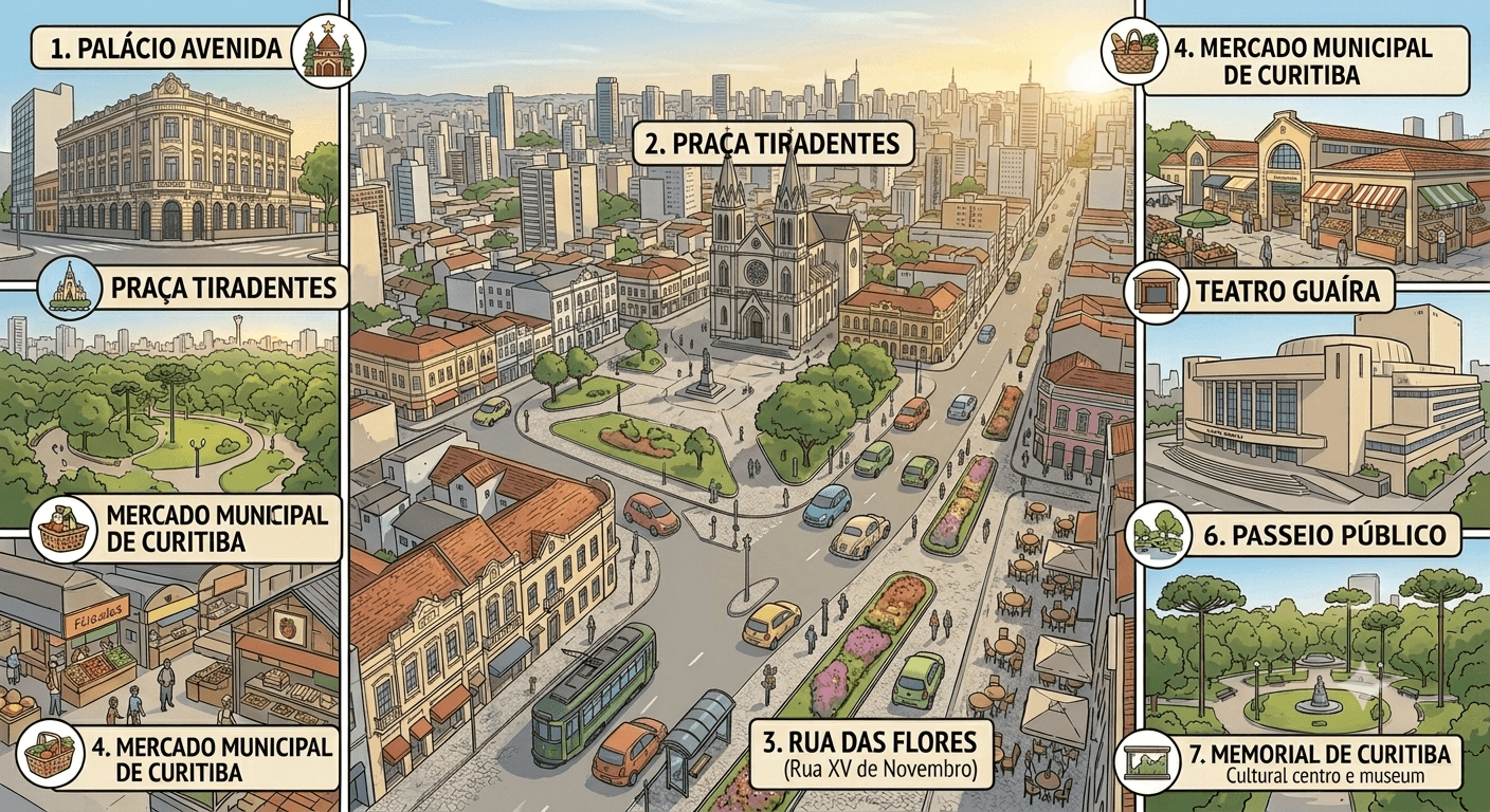 O que fazer em Curitiba no centro