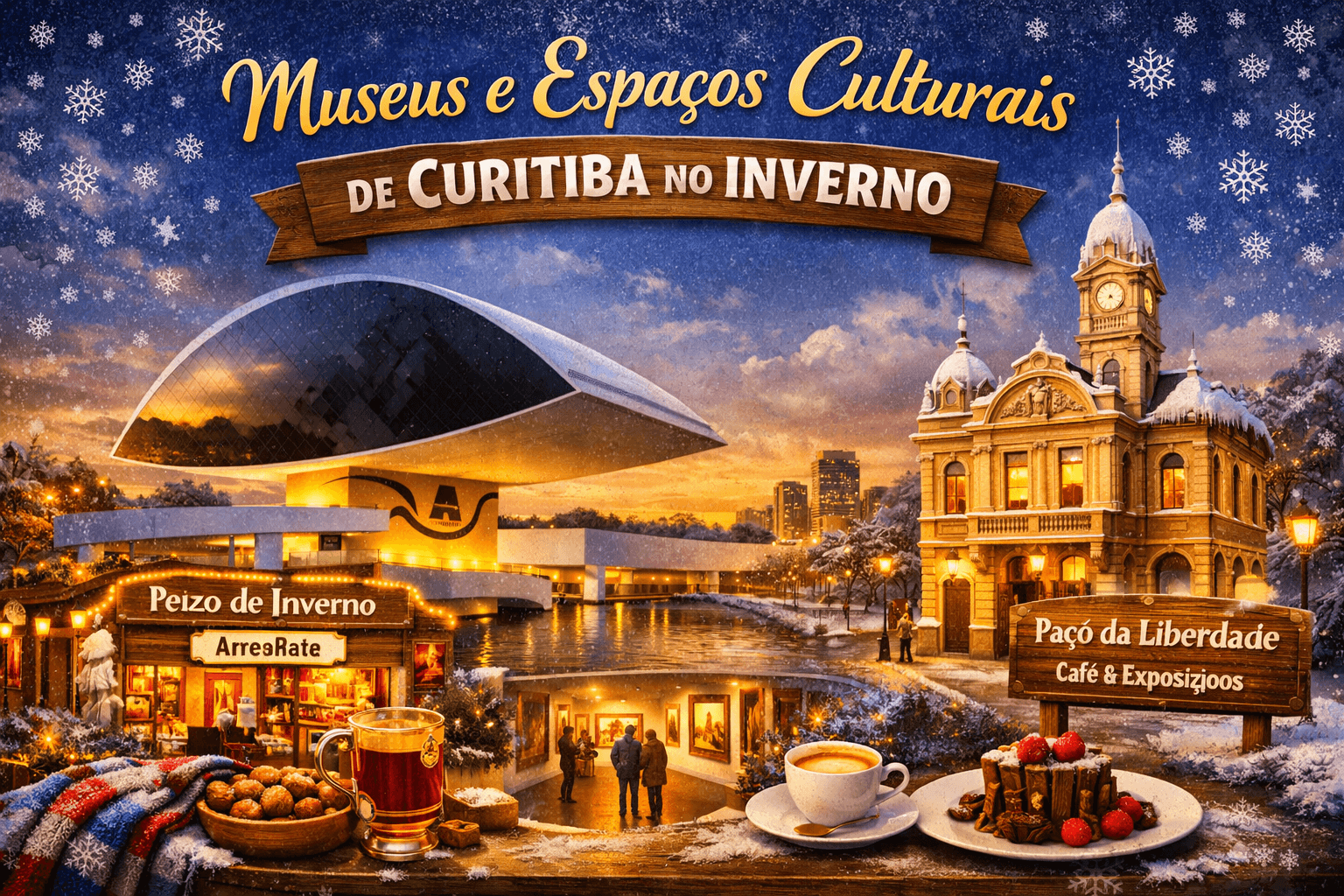 O que fazer no inverno em Curitiba: Museus e espaços culturais