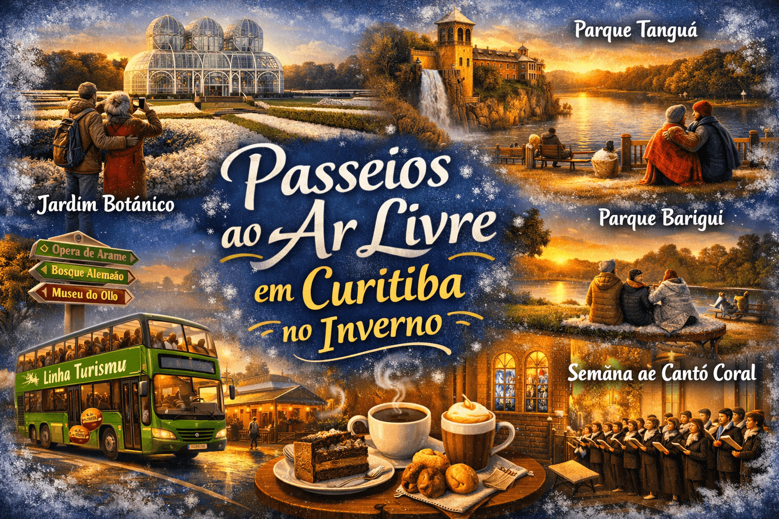 O que fazer no inverno em Curitiba: Passeios ao ar livre - Imagem destacada do artigo